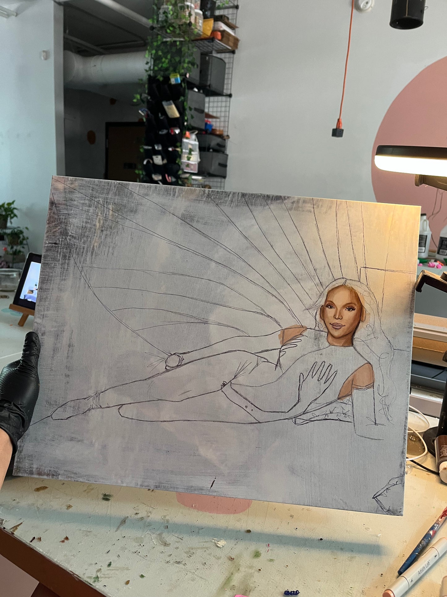 Custom Beyonce Portrait (Joey)