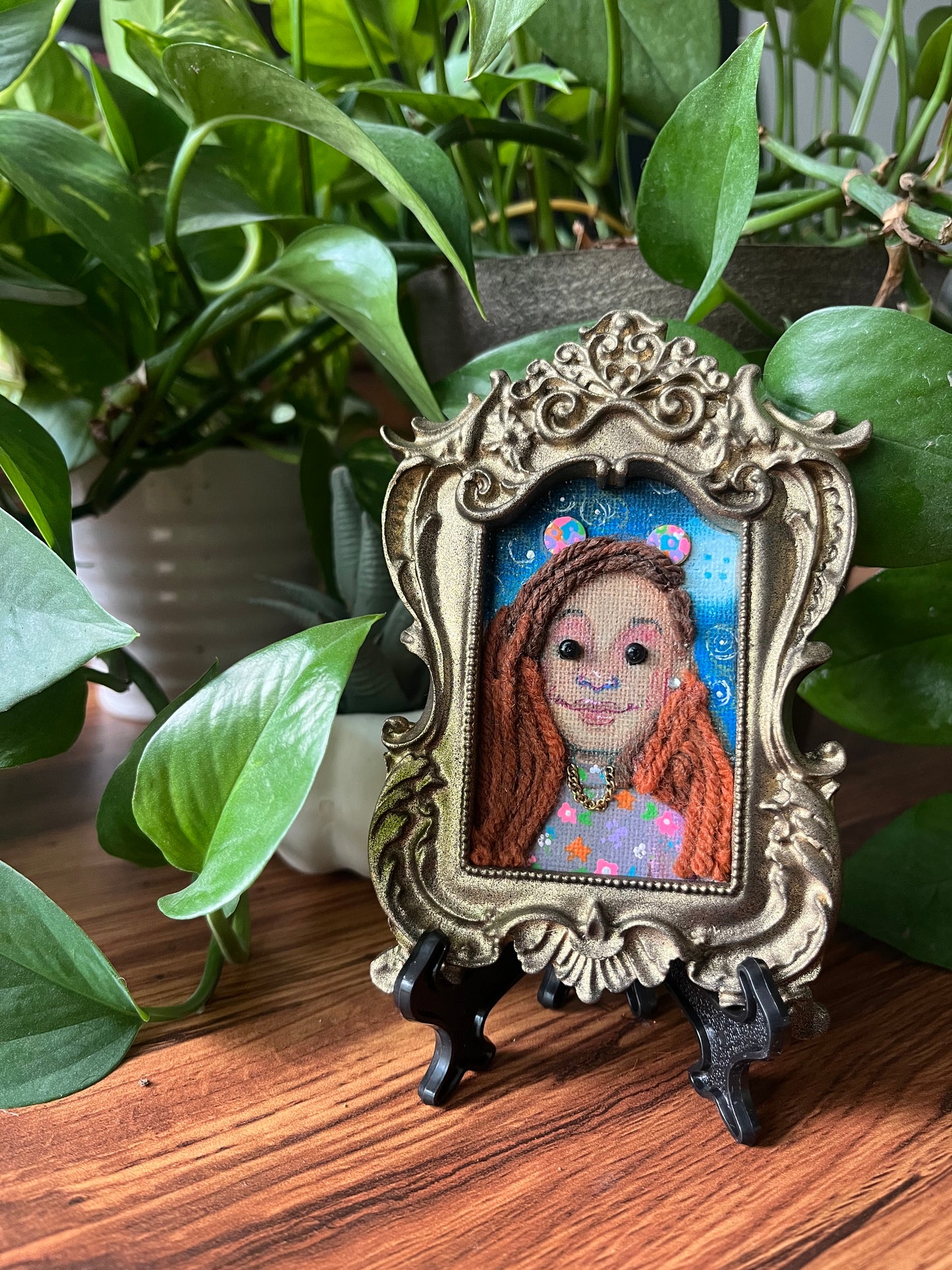 Miniature Coraline Doll Portrait