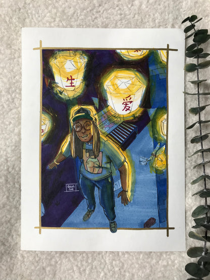 Marker Portrait (FULL BACKGROUND)