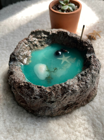 Ocean Ashtray/ Incense Holder