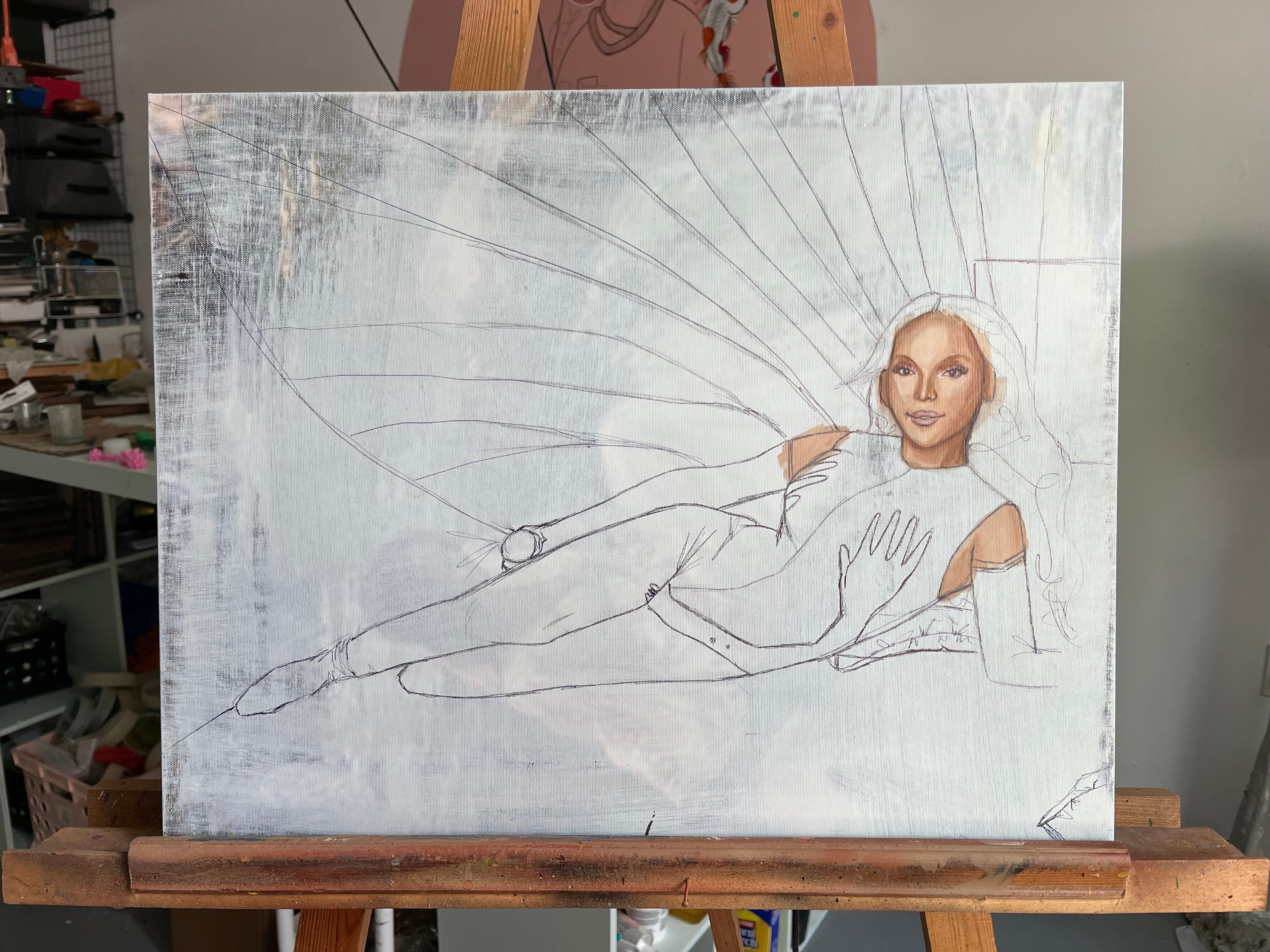 Custom Beyonce Portrait (Joey)