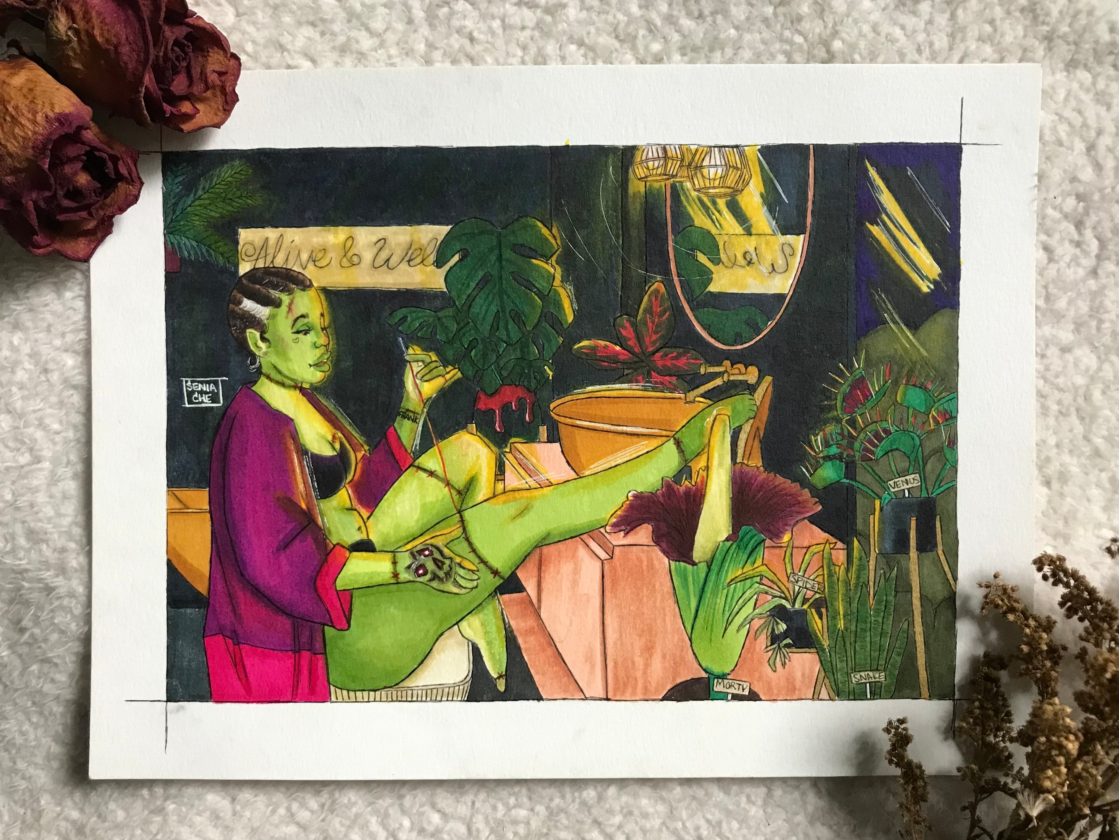 “Beauty is Pain” Print