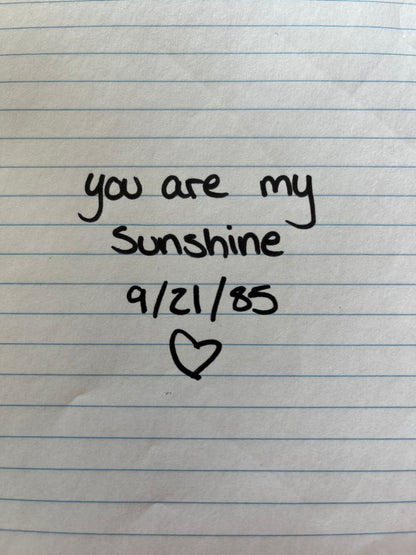 Forever Note
