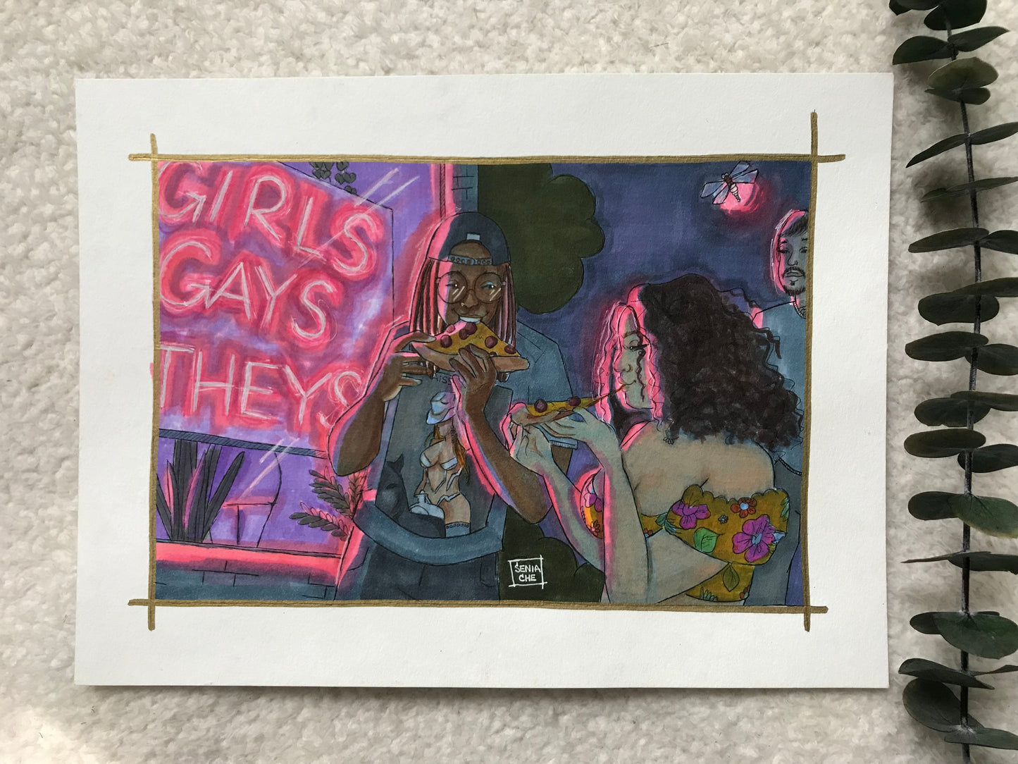 Marker Portrait (FULL BACKGROUND)