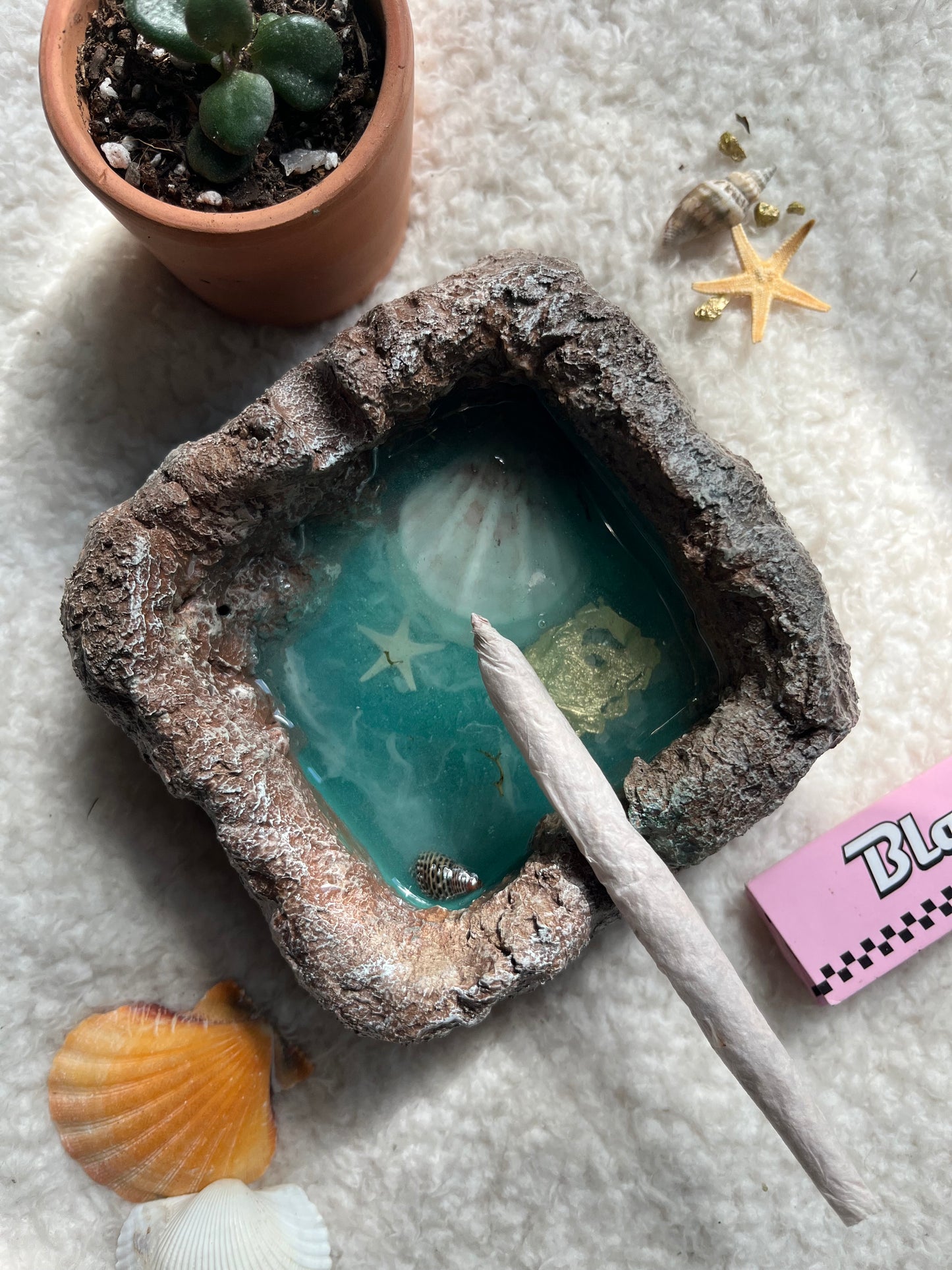 Ocean Ashtray/ Incense Holder