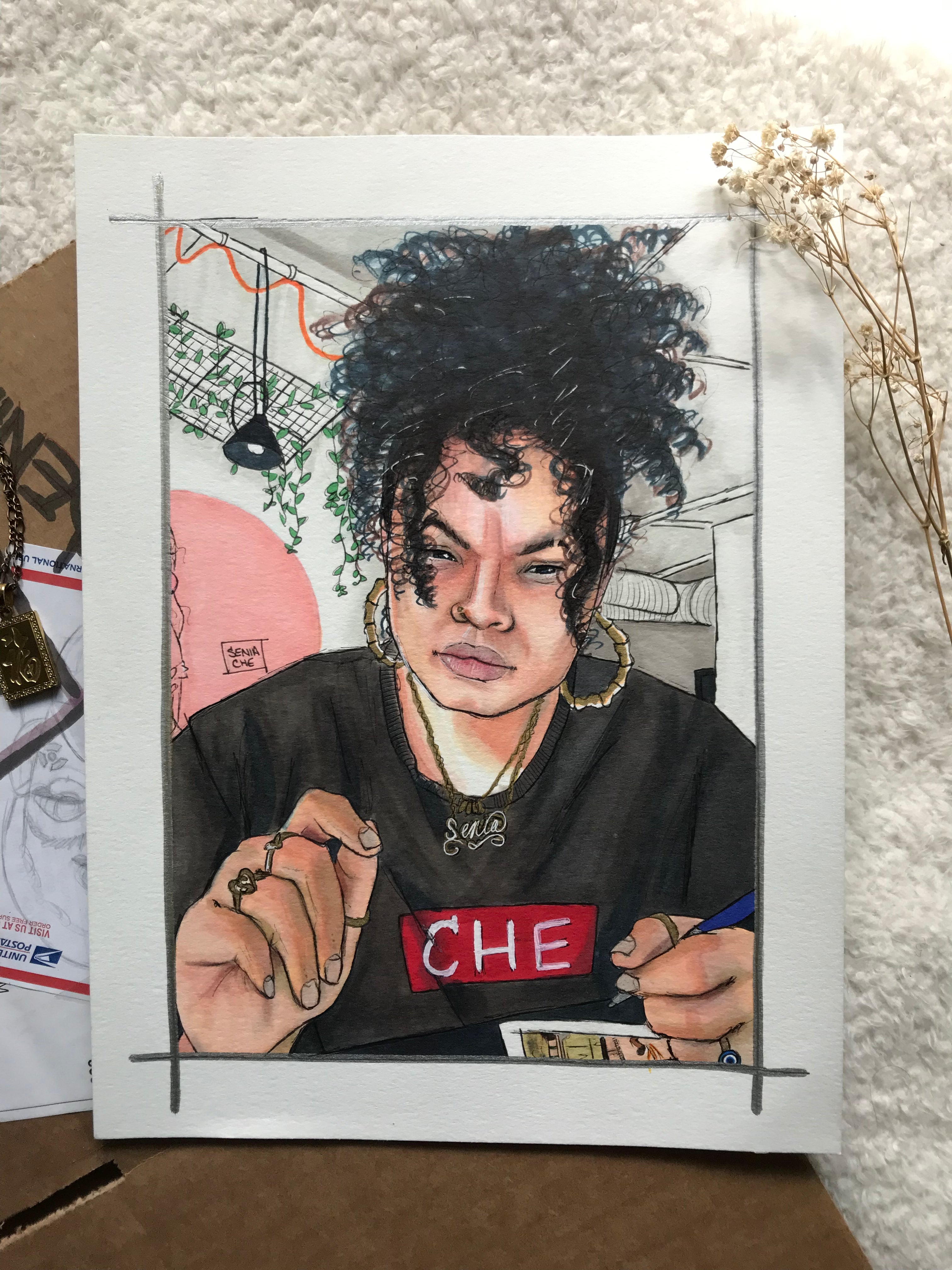 Marker Portrait (FULL BACKGROUND)