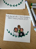 Kids day at M&T Tech Acadamy (live guest illustration)