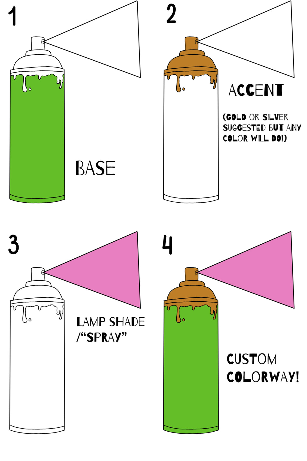 SPRAY CANvas LAMP (Sculpture)