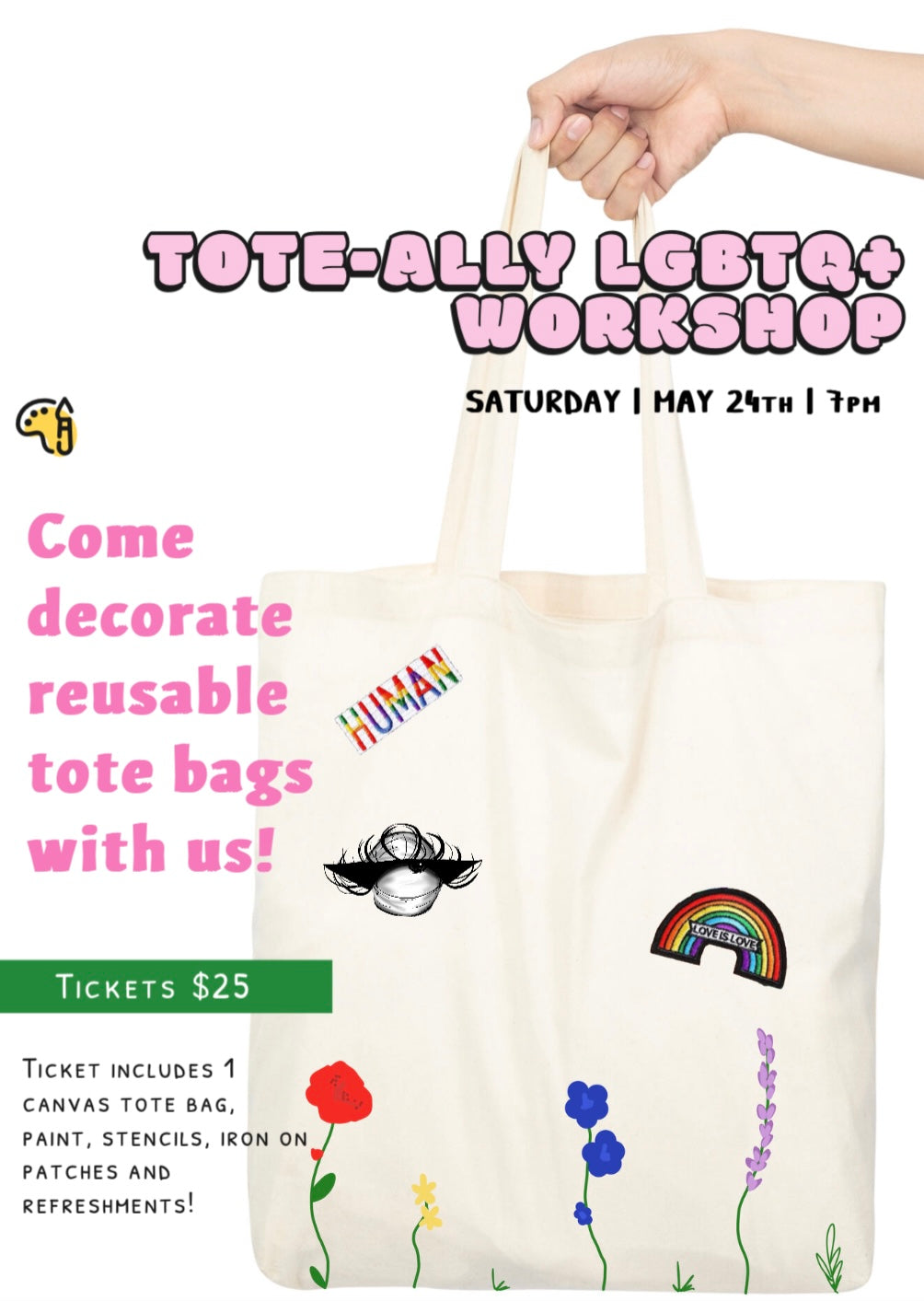 TOTE-ALLY LGBTQ+ WORKSHOP