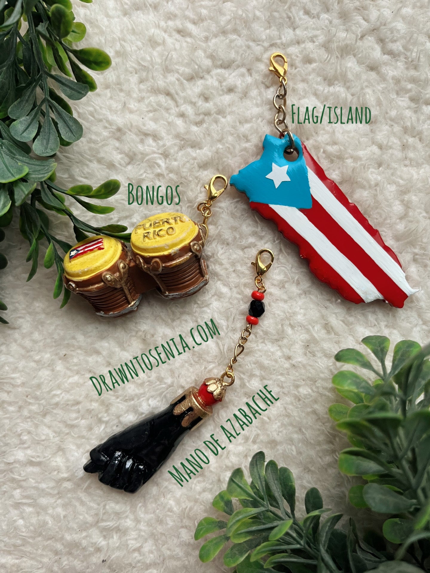 Puerto Rican Bag Charms