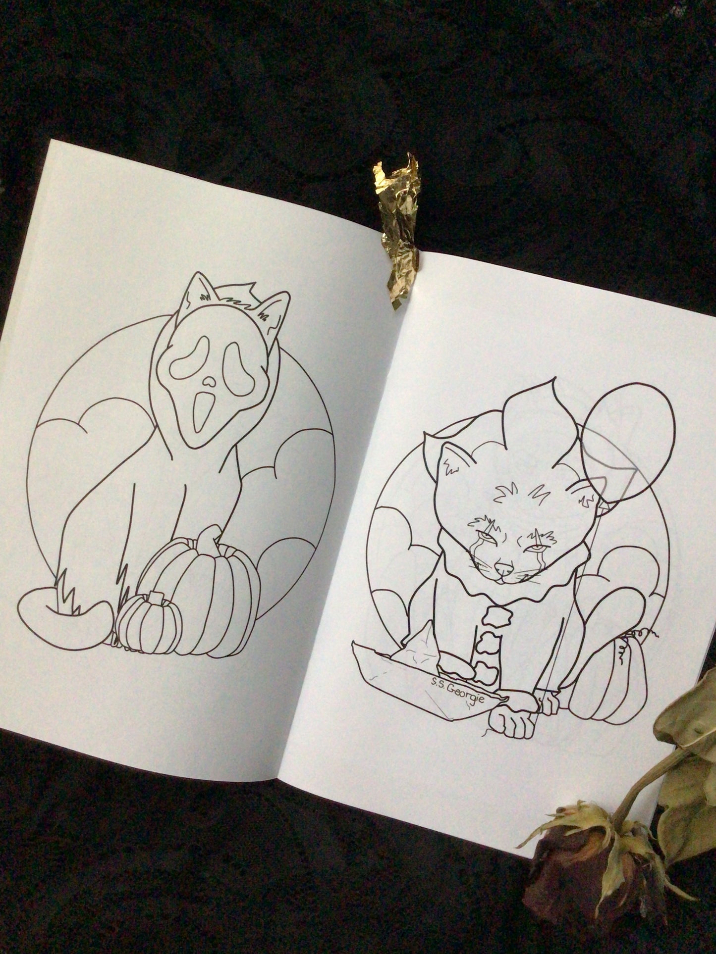 Killer Kitties Coloring Book