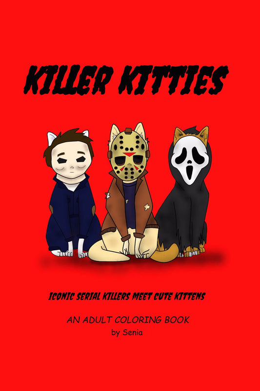 Killer Kitties Coloring Book
