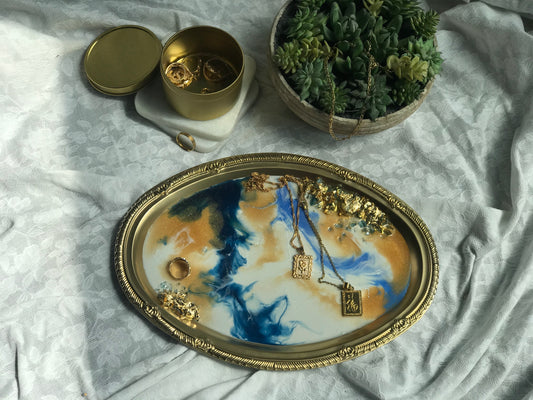 Blue Marble Trays
